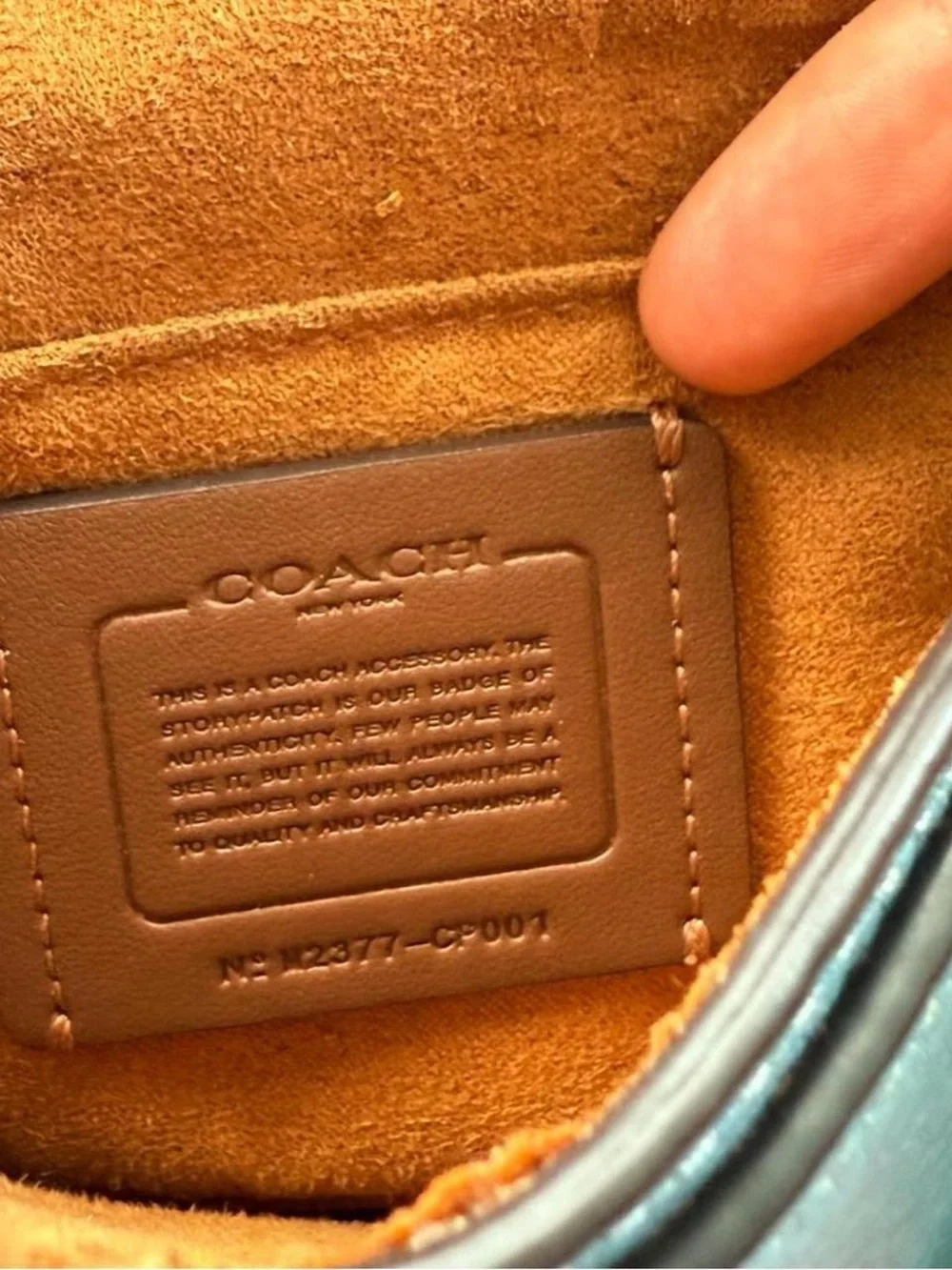 Coach Mini Saddle Crossbody Purse
